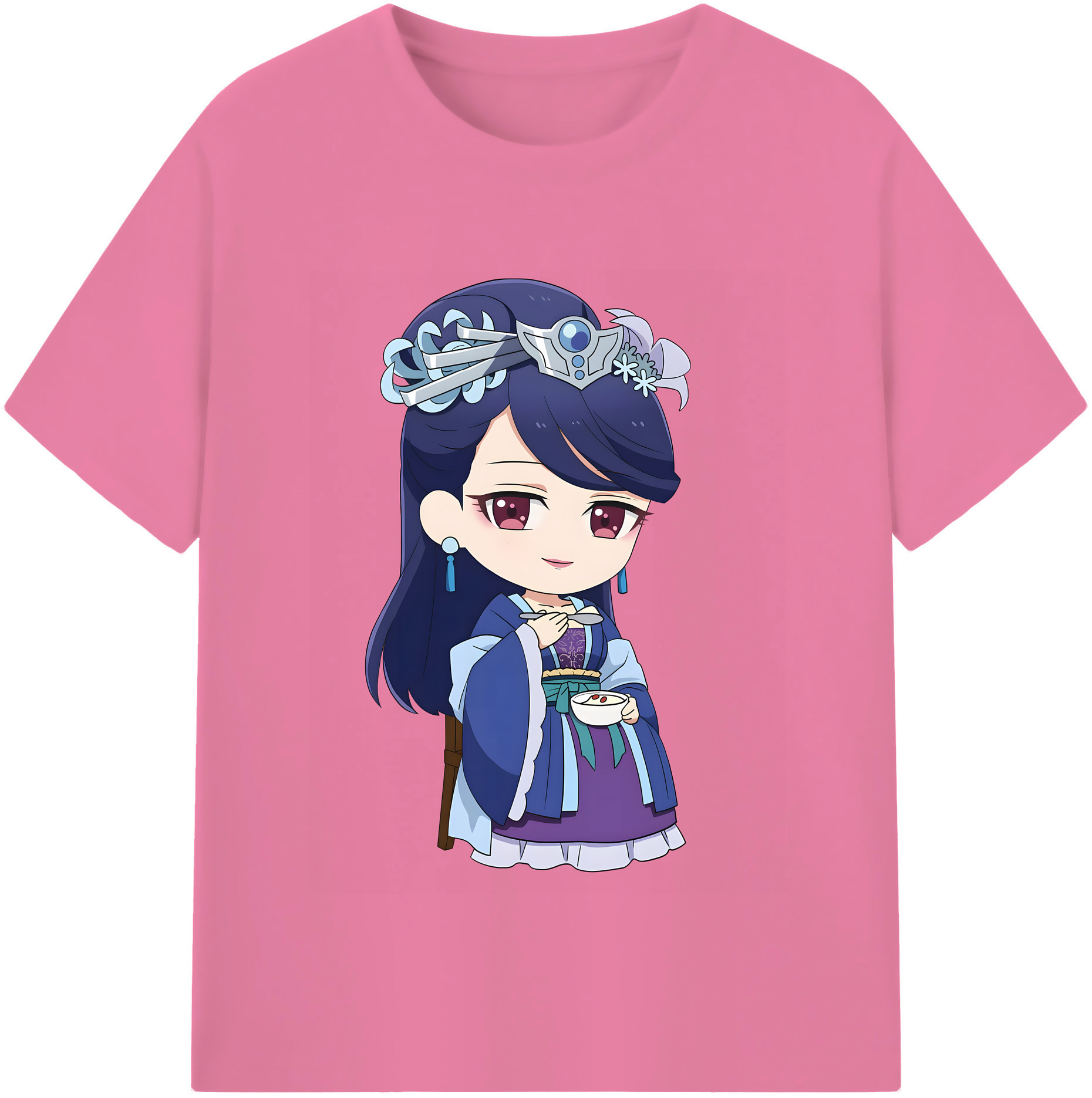 （画像用） 薬屋のひとりごと The Apothecary Diaries 綿100％半袖Tシャツ（フロントプリント）